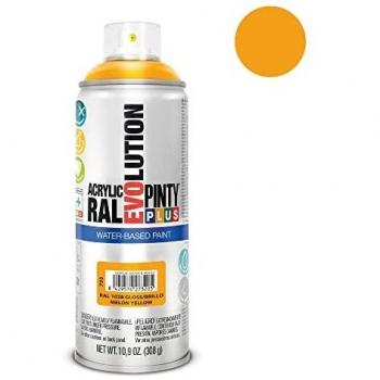 PINTURA EN SPRAY PINTYPLUS EVOLUTION WATER-BASED 520CC RAL 1028 AMARILLO MELÓN