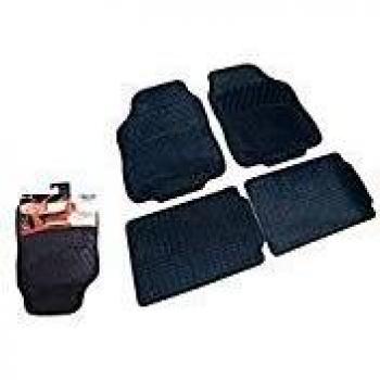Juego de Tapetes Fregene de PVC Universal - 4 Piezas, 4.20 kg para Automóvil