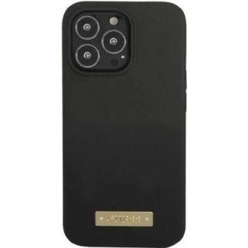 Funda Dura de Silicona con Logo MagSafe Negra para iPhone 13 Pro Max - GUHMP13XSPLK