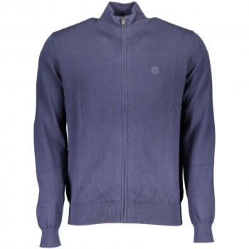 North Sails Blue Cotton Turtleneck Shirt - XL