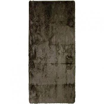 Alfombra Shaggy Lavable Neo Yoga - Microfibra Extra Suave 80 x 180 cm Taupe