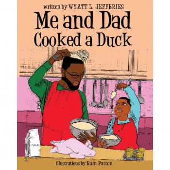 Cocina en Familia: Papá e Hijo Cocinando un Pato