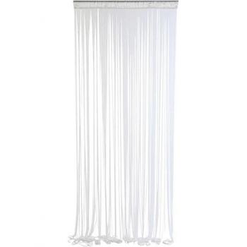 Cortina Fíjalo Poliéster Algodón Blanco 90x0,2x240 cm