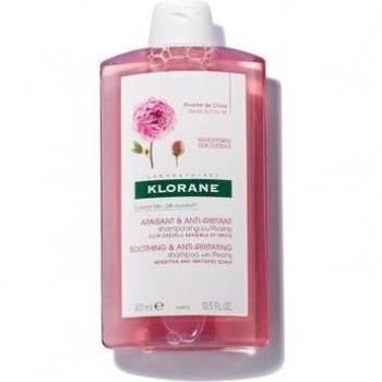 KLORANE Champú a la Peonía de China Calmante e Irritaciones 400 ml