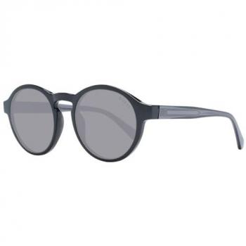 Guess Men's Black Round Frame Sunglasses GU00049 01A 50 mm Size: One Size