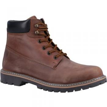 Cotswold Pitchcombe Men's Waterproof Leather Boots - Brown - Size UK 8