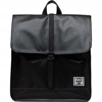 Mochila Herschel Eco-Friendly Citymid Unisex Negra con Forro Rayado tamaño Único