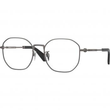 Burberry BE1387D Asian Fit 1316 Armazones para Hombre Plateadas, Gafas Recetadas para Hombre, Lentes de 56 mm, Color Silver