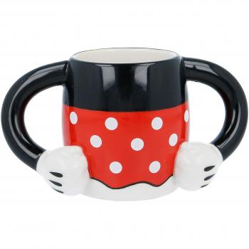TAZA CERAMICA 3D 340 ML | CUERPO MINNIE MOUSE - DISNEY -