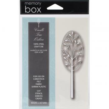 Memory Box Die-Vercelli Tree Outline