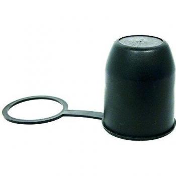 Tapa protectora para enganche de remolque CARPOINT 0410113, cabeza esférica, color negro