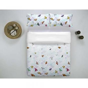 ETHERE Funda nórdica con Botones Papallona Cama 135 cm