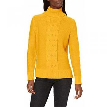 edc by Esprit 109cc1i014 suéter, Amarillo