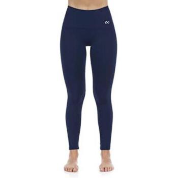 Ditchil Mallas Deportivas Lotus Marino Tacto Suave Leggins Push Up para Mujer Talla XL
