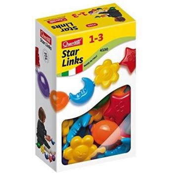 Quercetti-Quercetti-4130 Star Links-Juego encajable