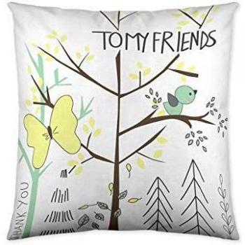 Icehome S2800517 Funda de Cojín Tomy Friends, 60 X 60 Cm