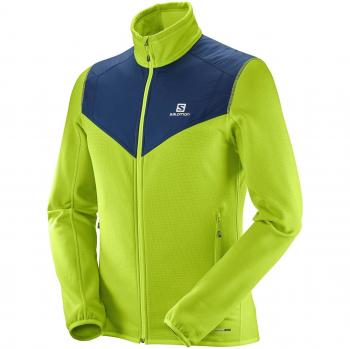 Salomon x alp fz mid m polar hombre verde acid lime 2