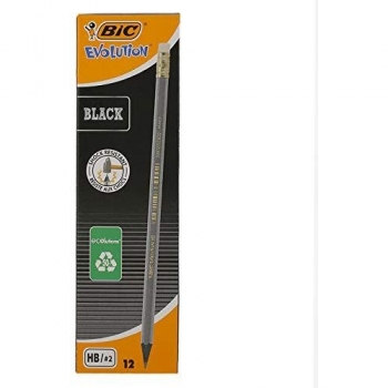 BIC Evolution Black - Caja de 12 unidades