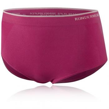 Runderwear Mujeres Brief-Anti-Chafe de la Ropa Interior para Running, Ciclismo y Todos los Otros Deportes, Mujer, Briefs, Rosa, Small