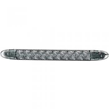 HELLA 2DA 343 106-221 Luz de freno adicional - LED - 12V - montaje exterior/pegado - Color de tulipa: gris humo - Color LED: rojo - Cable: 3000mm - Conector: extremos de cable abiertos - posterior