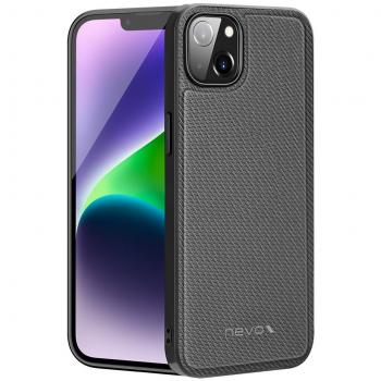 Funda nevox StyleShell NYLO para teléfono móvil 17 cm (6.7) Negro