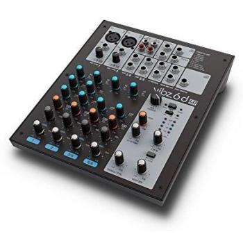 LD Systems VIBZ 6D 6-Channel PA Mixer with Effects