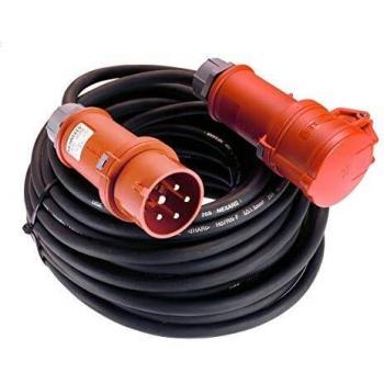 Prolongador CEE 16 A 5 m Negro H07RN-F 5G 2,5 mm² IP44