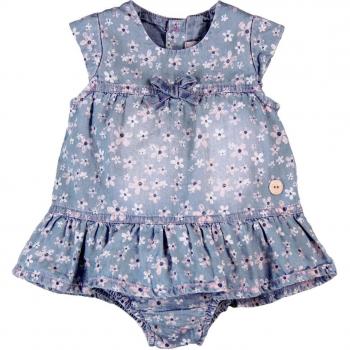 Bóboli 203050-9463, Vestido para Bebés, Azul