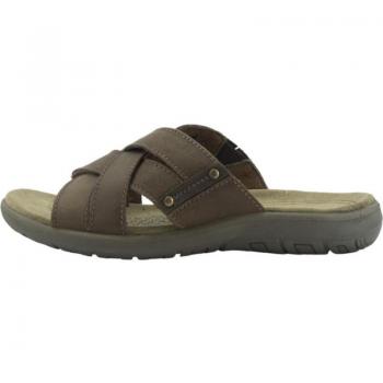 Sandalias KESLEM de cuero auténtico para hombre, estilo y comodidad.