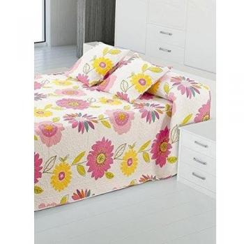 Icelands Colcha Peñíscola Blanco/Rosa Cama 90