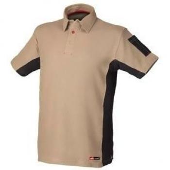 Starter M127474 - Polo stretch manga corta beige talla l