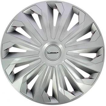 Tapacubos Michelin 4 unidades 14 NVS 04 gris claro (Ref: 009126)