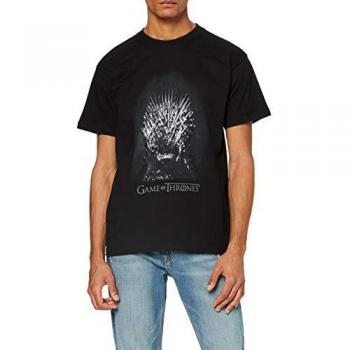 ABYstyle - Juego DE Tronos - Camiseta - Trono de Hierro - Hombre - Negro