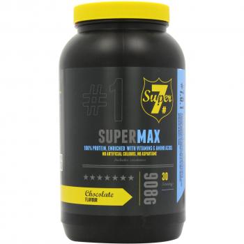 Super7 Super Max Protein Chocolate Flavour Protein Powder Drink Mix 908g by Super7