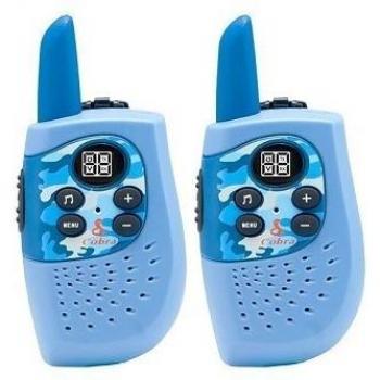 Cobra PMR HM230 Pareja Walkie Talkies Comunicadores de Dos Vías color Azul