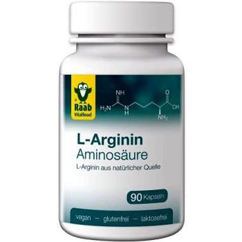 Raab Vitalfood L-Arginina 90Cap. 1 Unidad 200 g