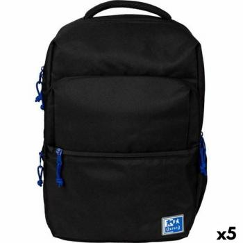 Mochila Escolar Oxford B-Ready Negra 420x300x150 mm