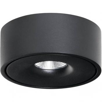 Lámpara de techo LED Arcchio Rotari, moderna, color negro, fabricada en aluminio, diseño up & down, ideal para salón y comedor, con 1 bombilla LED