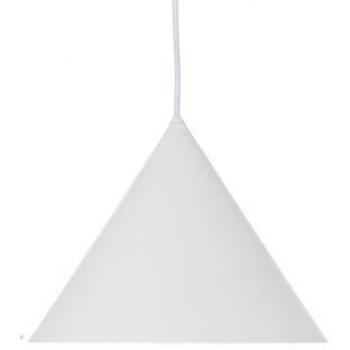 Lámpara colgante Benjamin de FRANDSEN, Ø 46 cm, blanca