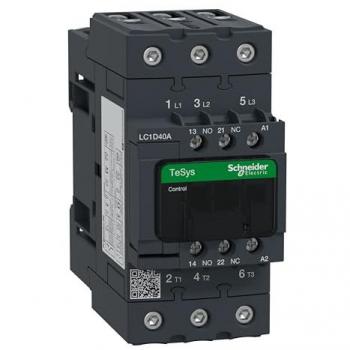 Contactor TeSys D LC1D40AU7 3 Polos 3 NA 40A Bobina 240V CA AC-3