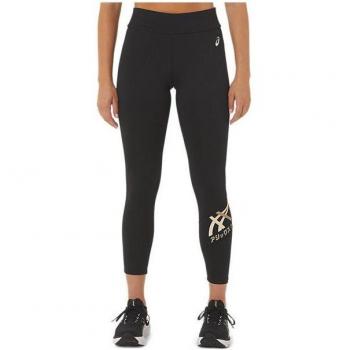 Mallas de fitness Asics Tiger 7/8 mujer negro