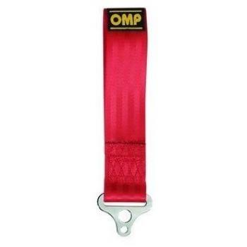 OMP OMPEB/578/R Trailer Hook Stainless Steel, fabric, red, diameter: 100 mm