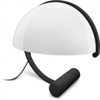Lámpara de mesa LED Stilnovo Meta con E27 negra