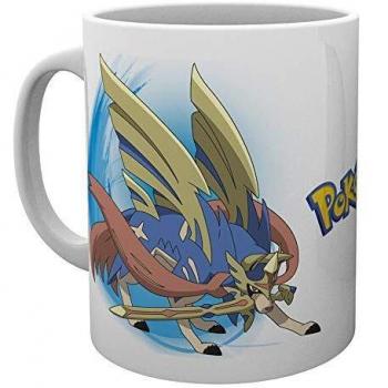 Taza Oficial de Pokemon Zamazenta y Zacian - 320 ml - Regalo Original