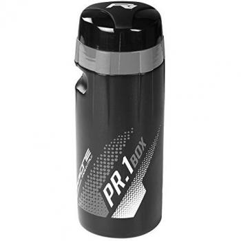 RACEONE PR1-BOX Bidón de Ciclismo, Unisex Adulto, Negro