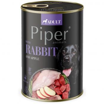 Dolina Noteci Piper Animals Conejo y Manzana - Comida Húmeda para Perros - 800g