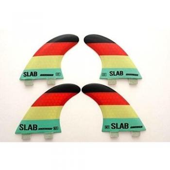 Slab-surf fins quad hexacore Rasta