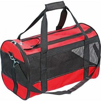 Bolso de Transporte Divina Rojo 50x30x22 cm para Mascotas
