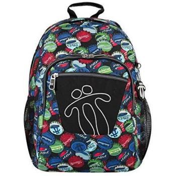 TOTTO Acuareles - Mochila Casual, Multicolor, 40 cm