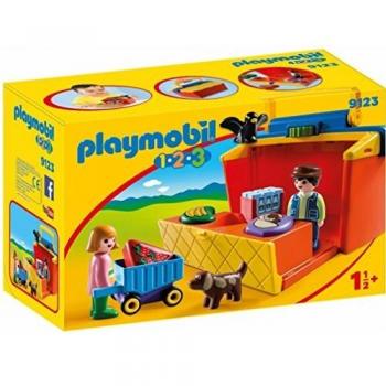 PLAYMOBIL 1.2.3- Mercado Maletín, única